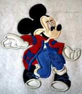 Fifties Mr. Mouse Applique Design