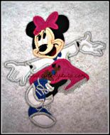 Fifties Mrs. Mouse Applique Design