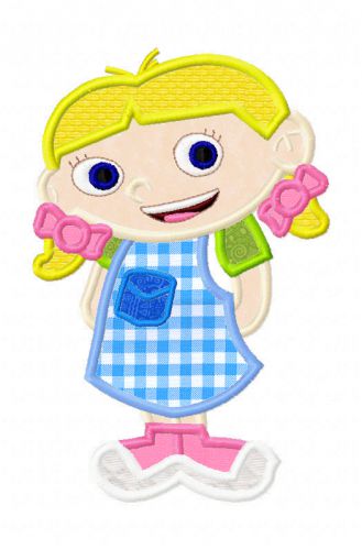 Smarties Singer Applique Embroidery Design