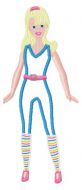 Toy Doll Applique Embroidery Design