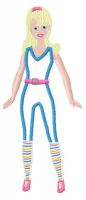 Toy Doll Applique Embroidery Design
