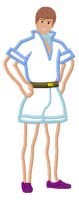 Toy Man Doll Applique Embroidery Design