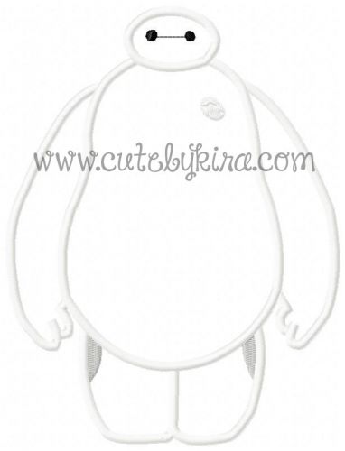 Six Hero Man Applique Embroidery Design