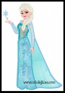 Cold Queen Applique Embroidery Design