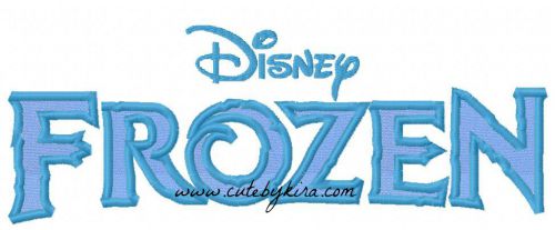 Cold Logo Applique/Fill Embroidery Design