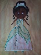 Petite Princess Cajungirl Applique Embroidery Design
