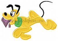 Dog School Applique Embroidery Design