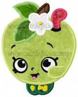 Applekin Applique Embroidery Design